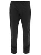 Mens Activewear Veilance - Secant Panelled Technical-shell Tapered Trousers - Mens - Black
