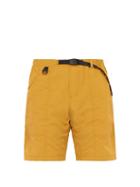 Matchesfashion.com Gramicci - Belted Technical Shorts - Mens - Yellow