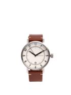 Bravur Bw001 Stainless-steel And Leather Watch