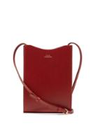 Matchesfashion.com A.p.c. - Jamie Leather Cross-body Bag - Womens - Dark Red