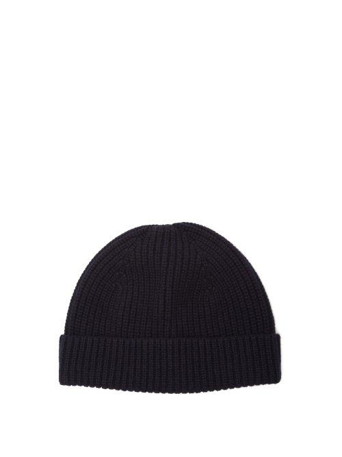 Matchesfashion.com A.p.c. - Paul Wool Blend Beanie Hat - Mens - Navy