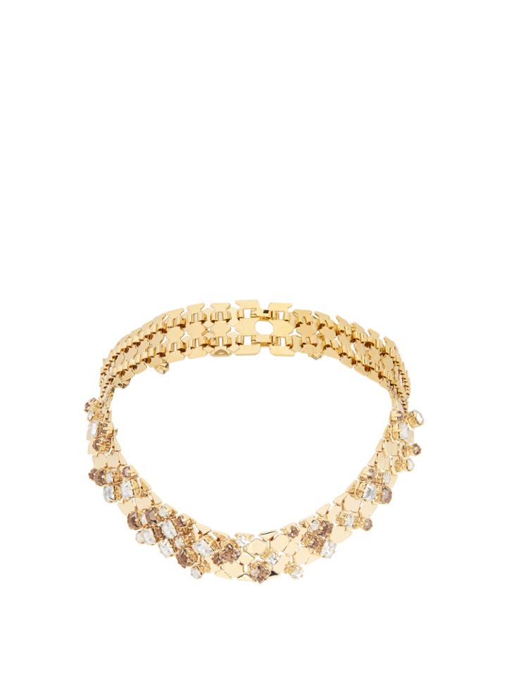 Lanvin Chain Lumiere Crystal-embellished Necklace