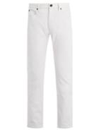Giorgio Armani Mid-rise Straight-leg Stretch-denim Jeans