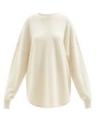 Extreme Cashmere - No. 53 Hop Stretch-cashmere Sweater - Womens - Cream