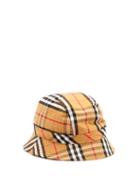 Matchesfashion.com Burberry - Vintage Check Cotton Bucket Hat - Mens - Tan Multi