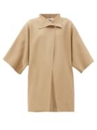 Matchesfashion.com Harris Wharf London - Pressed-wool Wrap Coat - Womens - Beige