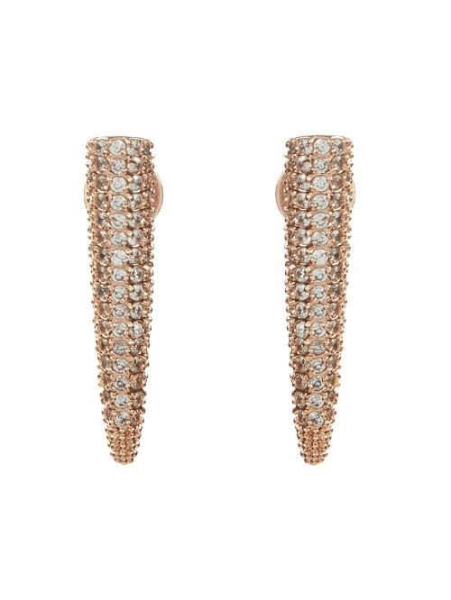 Eddie Borgo Mini Spike Pav Earrings