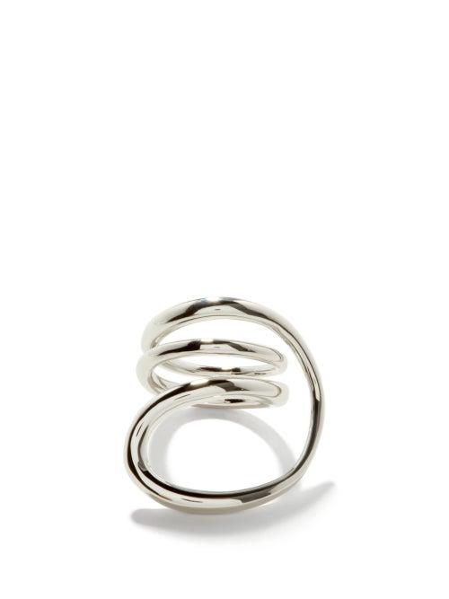 Ladies Jewellery Charlotte Chesnais - Round Trip Sterling-silver Ring - Womens - Silver