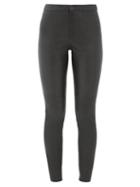 Matchesfashion.com Isabel Marant Toile - Iany Leather Leggings - Womens - Black