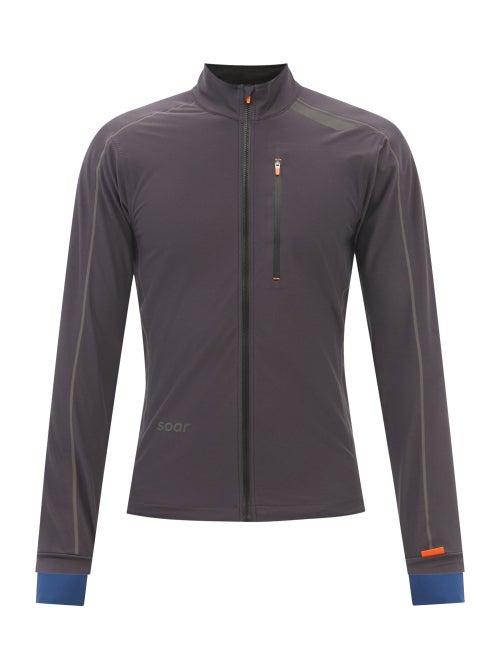Soar - All Weather 3.0 Zipped Jacket - Mens - Purple