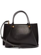 Matchesfashion.com Valentino - Go Logo Small Leather Shoulder Bag - Womens - Black