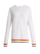 The Upside Rainbow Cotton-jersey Sweatshirt