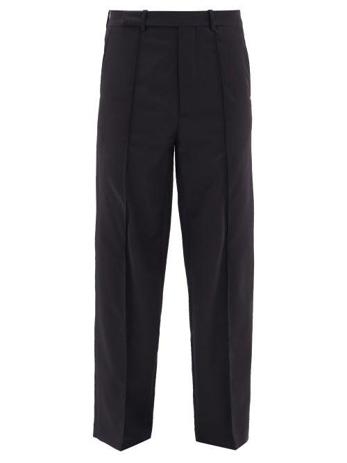 Matchesfashion.com Namacheko - Tuuwa Virgin-wool Trousers - Mens - Navy