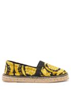 Matchesfashion.com Versace - Barocco-print Canvas Espadrilles - Mens - Multi