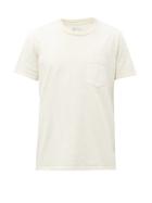Les Tien - Classic Pocket Heavyweight Cotton-jersey T-shirt - Mens - White