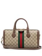 Matchesfashion.com Gucci - Ophidia Boston Gg Supreme Bag - Womens - Grey Multi