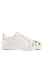 Christian Louboutin Junior Zip Spike-embellished Low-top Trainers