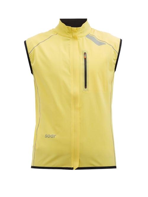 Soar - Winter Technical-shell Gilet - Mens - Yellow