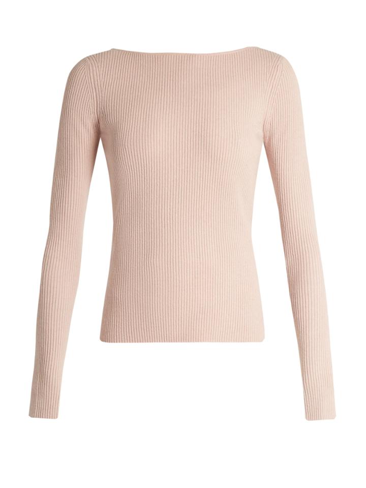 Elizabeth And James Fay Tie-back Long-sleeved Top