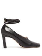 Matchesfashion.com Wandler - Isa Wraparound Leather Pumps - Womens - Black