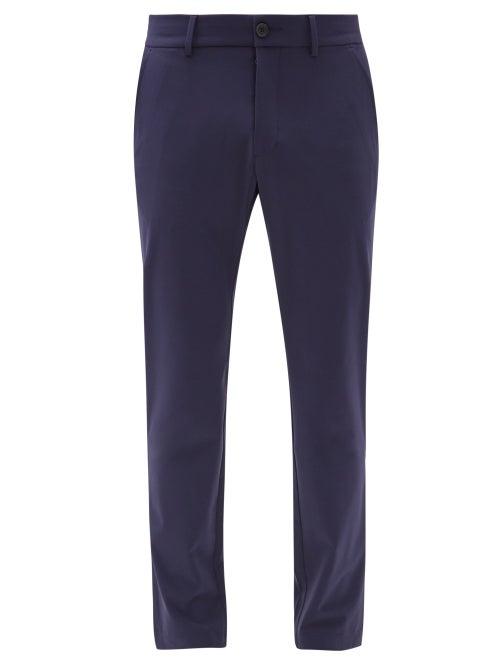 Matchesfashion.com Kjus - Ike Tailored Shell Chino Trousers - Mens - Navy