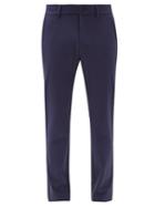 Matchesfashion.com Kjus - Ike Tailored Shell Chino Trousers - Mens - Navy