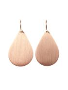 Irene Neuwirth Teardrop-shaped Rose-gold Earrings