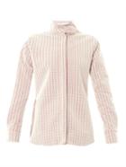 Trager Delaney Dave Papa-print Textured Jacket