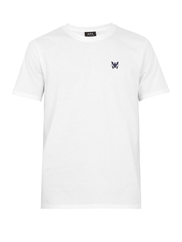 A.p.c. Eagle Cotton-jersey T-shirt