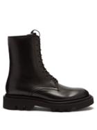 Matchesfashion.com Givenchy - Lace-up Leather Boots - Mens - Black