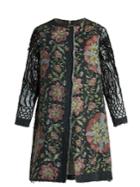 By Walid Gigi Embroidered Silk Coat