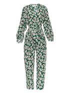 Stella Mccartney Monia Poppy-print Silk Crepe Jumpsuit