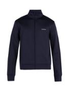 Matchesfashion.com Valentino - Rockstud Zip Fastening Logo Track Top - Mens - Navy