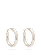 Matchesfashion.com Jil Sander - Hoop Earrings - Womens - Silver