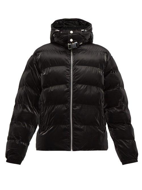 Matchesfashion.com 1017 Alyx 9sm - Nightrider Quilted-hooded Coat - Mens - Black