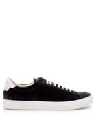 Matchesfashion.com Givenchy - Urban Street Low Top Velvet Trainers - Mens - Grey