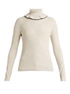 See By Chloé Ruffled Roll-neck Sweater