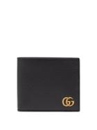 Gucci - Gg Marmont Leather Bi-fold Wallet - Mens - Black