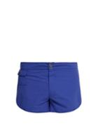 Matchesfashion.com Bower - Pipe Edge Swim Shorts - Mens - Blue