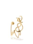 Completedworks - Topaz & Recycled 14kt Gold-plated Ear Cuff - Womens - Yellow Gold
