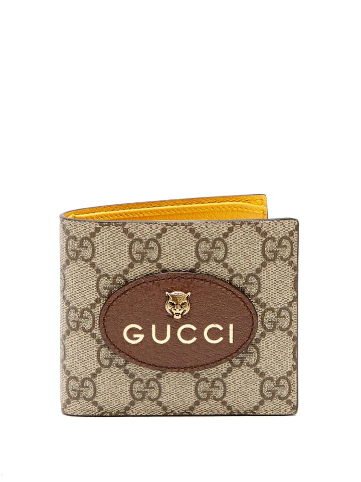 Gucci Gg Supreme Bi-fold Wallet