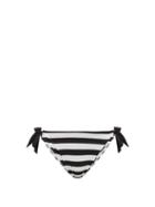 Matchesfashion.com Max Mara Beachwear - Calco Bikini Briefs - Womens - Black White
