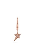 Matchesfashion.com Diane Kordas - Star Charm 18kt Rose Gold Single Earring - Womens - Gold