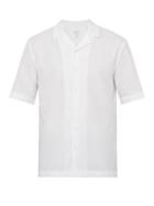 Matchesfashion.com Sunspel - Short Sleeved Cotton Piqu Shirt - Mens - White