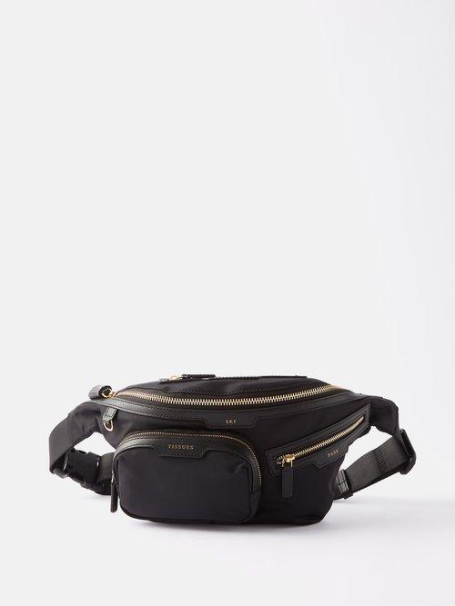Anya Hindmarch - Ski Recycled-nylon Belt Bag - Womens - Black