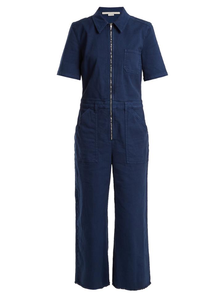Stella Mccartney Zip-through Denim Jumpsuit