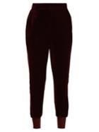Stella Mccartney Julia Velvet Track Pants