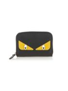 Fendi Bag Bugs Mini Zip-around Wallet