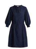 Matchesfashion.com See By Chlo - Broderie Anglaise Cotton Dress - Womens - Navy