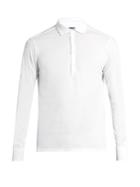 Frescobol Carioca Long-sleeved Cotton Polo Shirt
